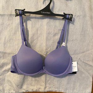 Calvin Klein Purple Push Up Bra - Size 34B